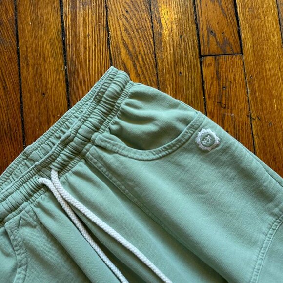 Big Bud Press Oversized Balloon Leg Jogger Sweatpants Women XS Green Mint. - Picture 4 of 8